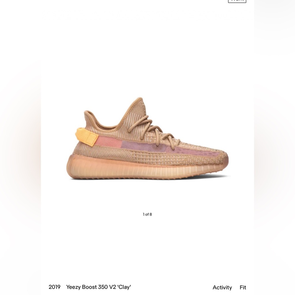 Yeezy Boost 350 V2 clay size 7.5 women’s